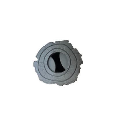 Bottom of rubber Fetch stick dog toy